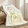 Simple attractive apples Throw Lightweight g Flannel Blanket Soft Skinfriendly for Summer Cooling