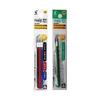 Frixion Ball Slim Multicolor Refill 0.38mm Refill 3 Color Set + Green LFBTRF30UF3C+12UF-G 2 Types Set of 2