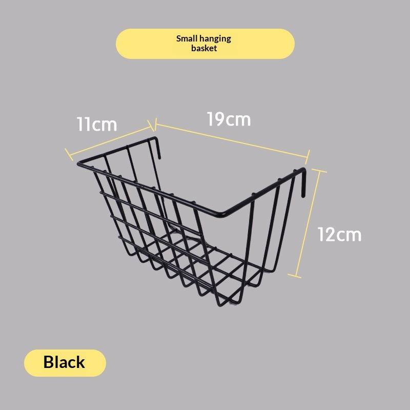Metal Decorative Storage Basket Diy Iron Grid Flower Pot Hanging Shelf Wall Art Mounted Frame Mesh Display Rack Home Decoration