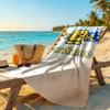 Wow! Wow! Wubbzy Personalized Name Beach Towel Soft Durable Quick-Dry