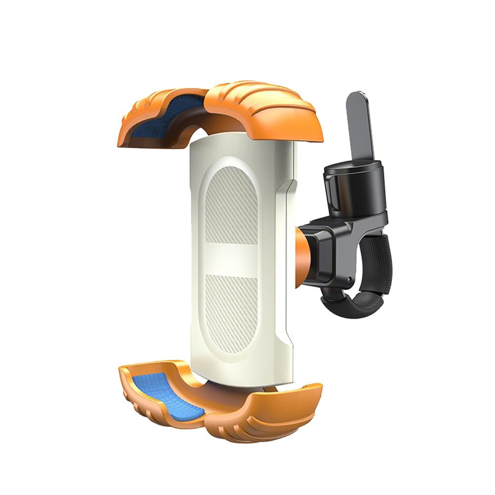 Mountain Bike Phone Holder, Anti-Shock 360° Rotation Bicycle Handlebar Mount for iPhone Samsung - Winter Cycling Essential Gift