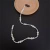 Korean  Elegant Pearl Braided Hairpin for Women Modeling Tool Headband for Banquet Party Hair Ornaments Wedding Hair Jewelry