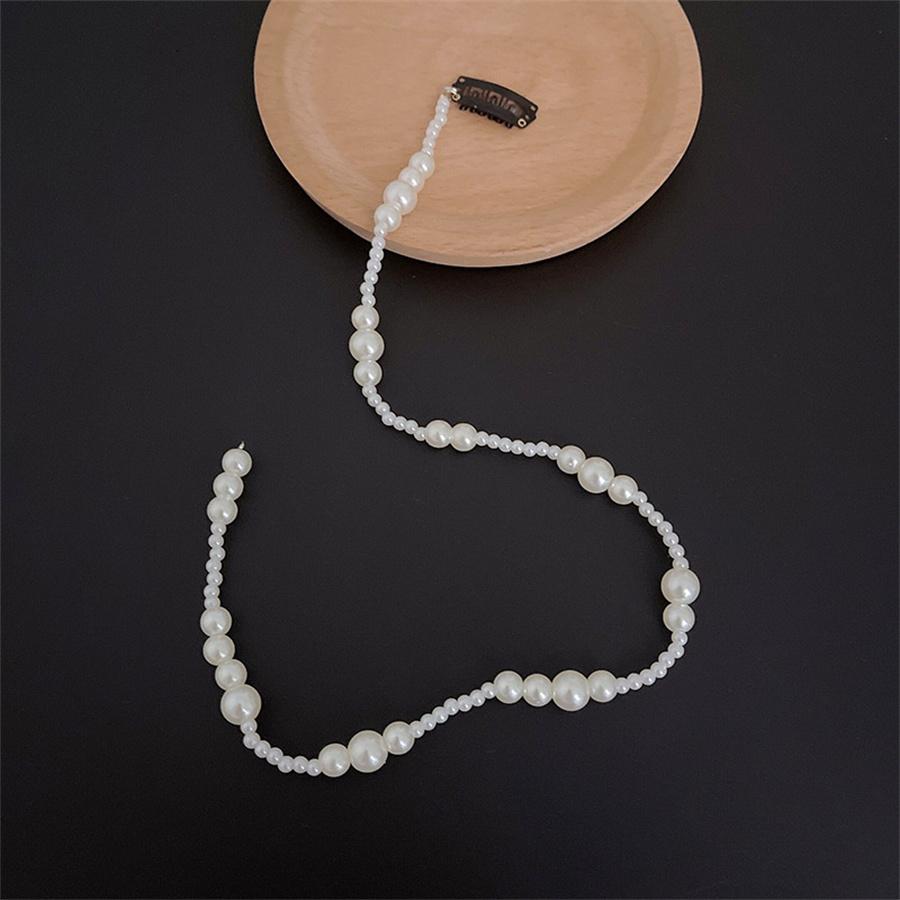 Korean  Elegant Pearl Braided Hairpin for Women Modeling Tool Headband for Banquet Party Hair Ornaments Wedding Hair Jewelry