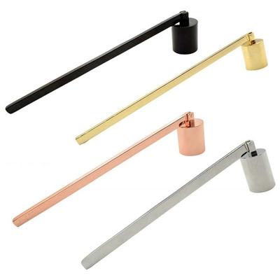 Long Handle Bell Shape Candle Extinguisher Extinguish Putting Accessories Aromatherapy Candle Candle Damper Stainless Steel
