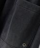Yujen Steel Logo Daily One-Pleat Wide Sweatpants_Pigment Charcoal