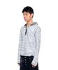 AAKAM Camo Contrast Hooded Long Sleeve (White)