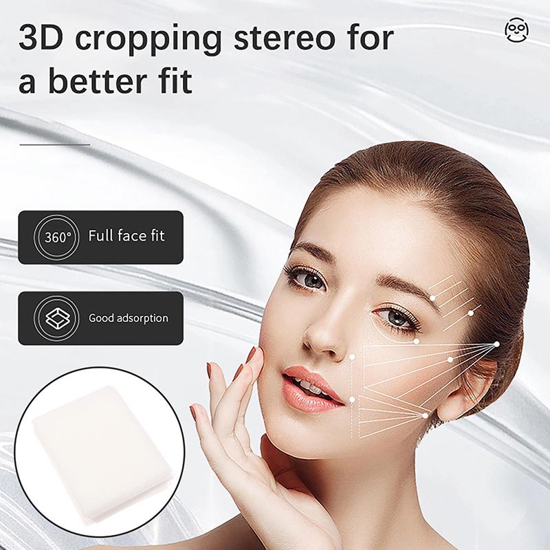 Disposable Patch Soluble Facial Mask Paper Conus Peptide Freeze Dried Film Soluble Type Collagen Patch