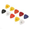 100Pcs Guitar Pick Set ABS Frosted Anti Slip Portable Professional Guitar Pick Replacement