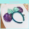 Cute Mermaid Headband For Girls Handmade Princess Hair Accessory With Avocado Trend