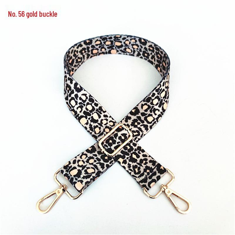 Colorful Ethnic Leopard Print Crossbody Bag Strap - Extended & Widened Replacement for Women's Shoulder Bags