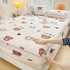 Class A Antibacterial Padded Mattress Three-piece Set, Thickened Washed Cotton Mattress Cover Mattress Plus Cotton Simmons Non-slip Protective Cover