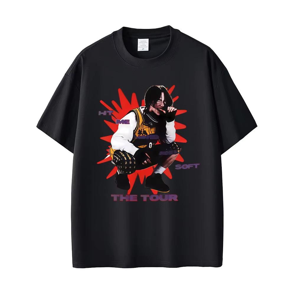 Hit Me Hard and Soft Tour Merch Tshirt Men Women Fashion Pop Music T Shirt Unisex 2026 summer Casual Vintage Short Sleeve Top