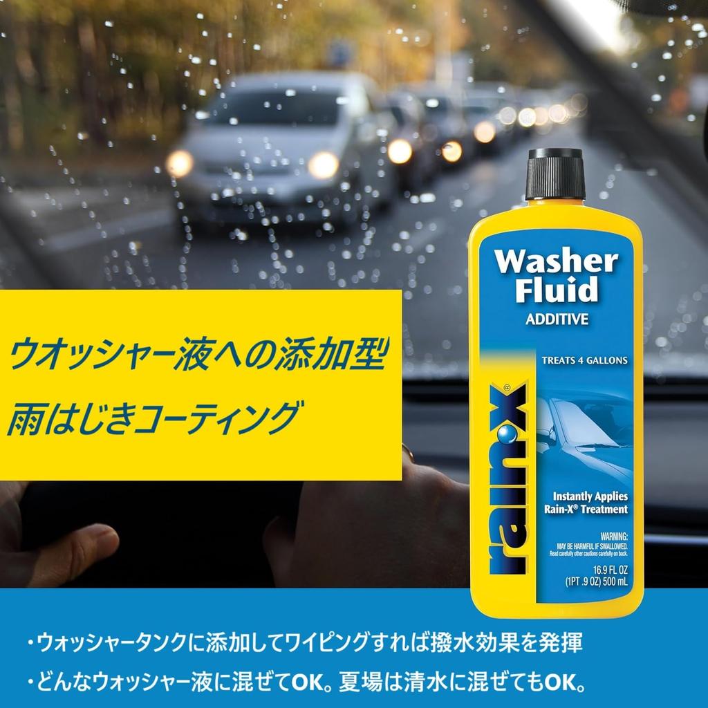 Aditiv lichid de spălare parbriz 500ml Rain-X