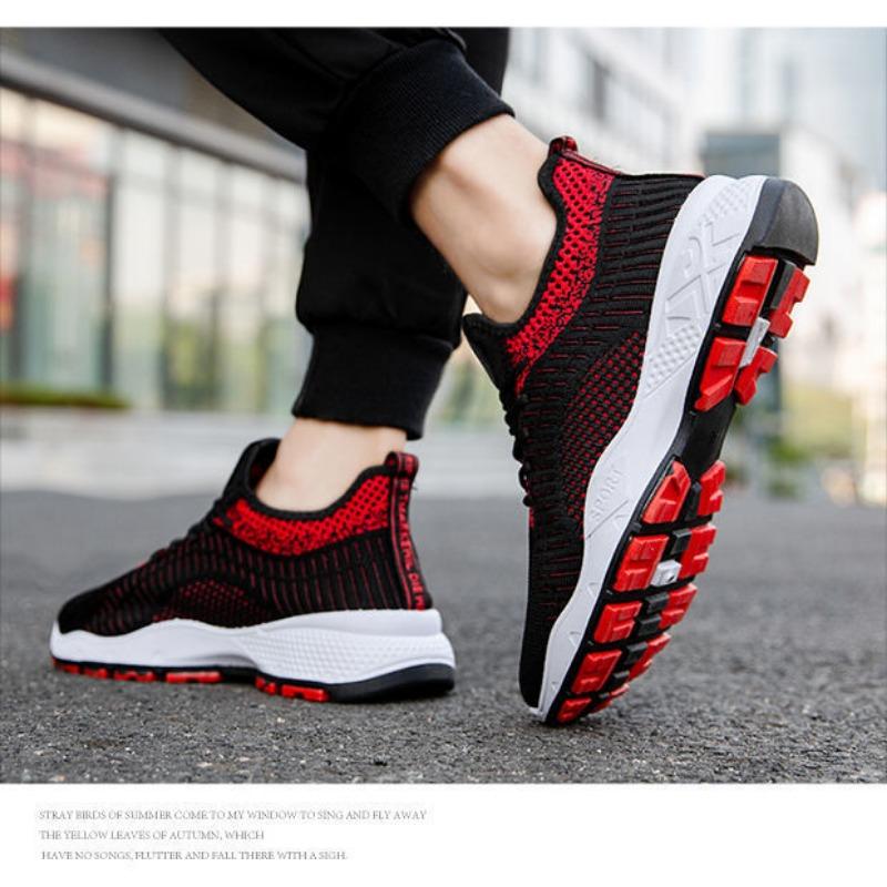 Casual Shoes, Men's Shoes, Sports Shoes, Mesh Shoes, Fly Woven Shoes, Sports Running Shoes