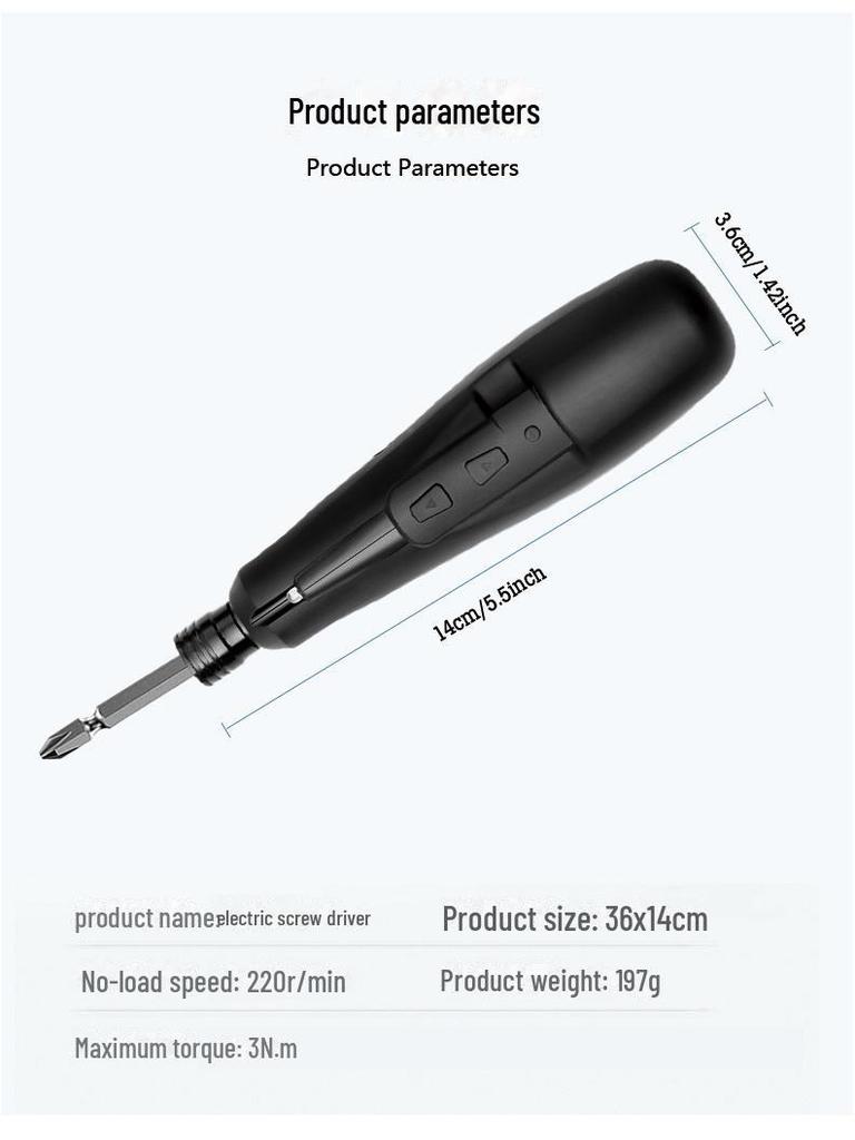 Hilda Spot Furniture Electric Screwdriver Tool Set