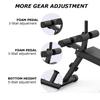 Fitness Board Workout Abdominal Traine Core Strength Training Equipment Black Folding Adjustable Ab Sit Up Bench Decline Home Gym Crunch