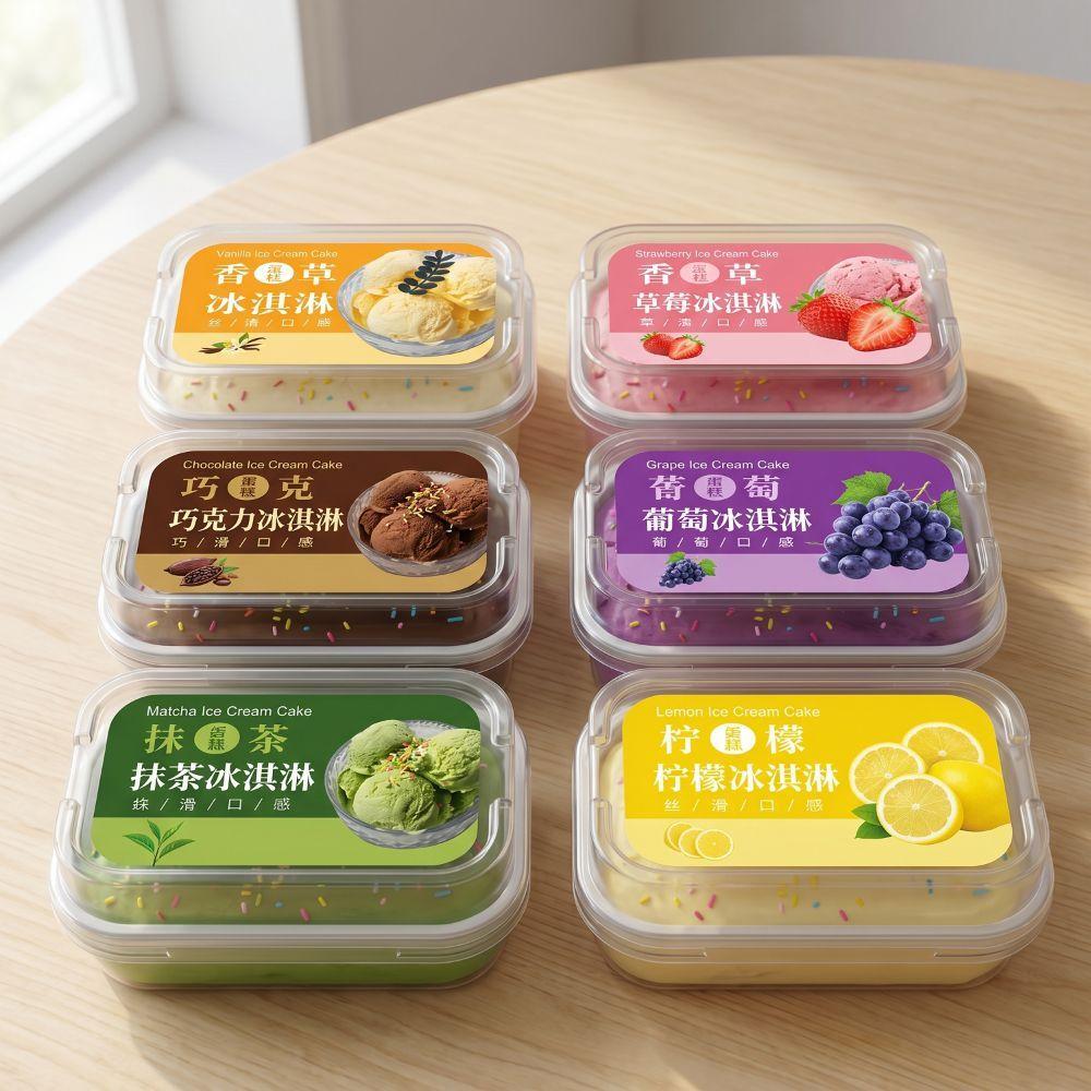 3D Sticky Box Cake Squishy Toy Slow-rebound Squishy Fidget Toy Office Desk Toy