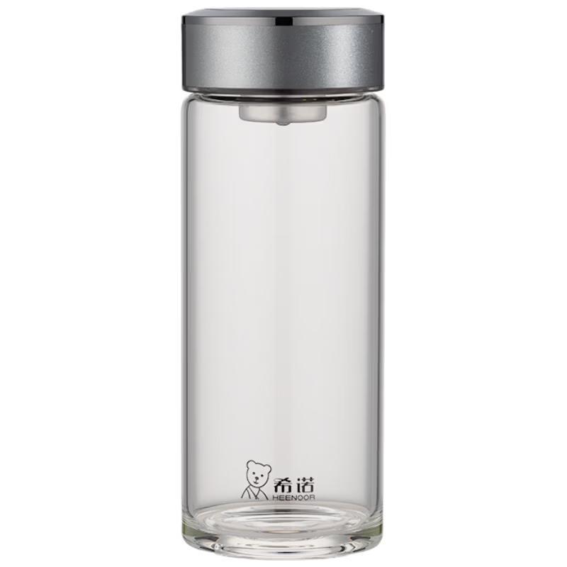 Heenoor 2026 Large Capacity Borosilicate Glass Tea & Water Bottle