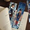32pcs, Walnut Bookmarks, Back To School Season, Christmas, Halloween, Teacher's Day, Suitable for Readers and Birthday Gifts.