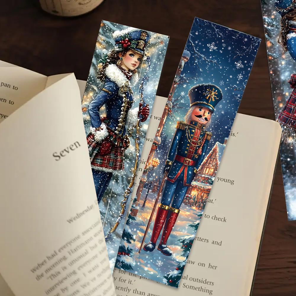 32pcs, Walnut Bookmarks, Back To School Season, Christmas, Halloween, Teacher's Day, Suitable for Readers and Birthday Gifts.