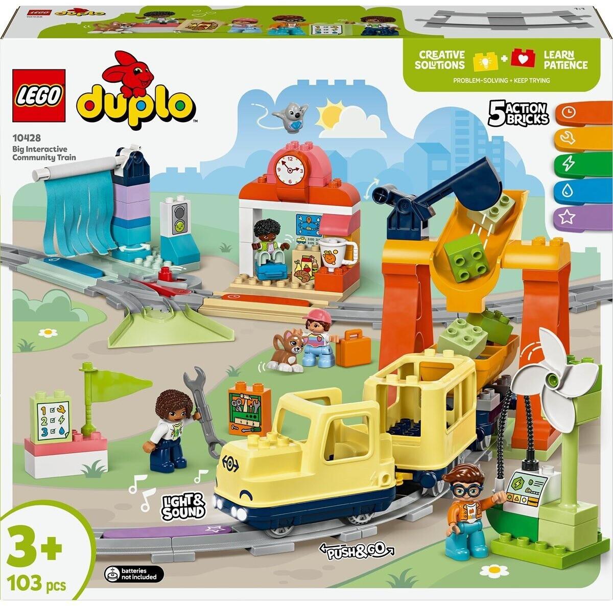 

LEGO конструктор Duplo – Большая интерактивная железная дорога (10428)