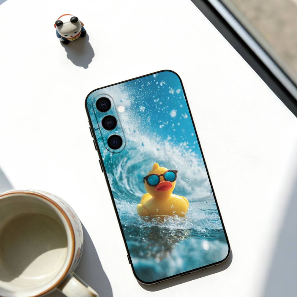 

Duckling Phone Case For Samsung Galaxy A73,A72,A71,A70,A53,A52,A51,Others Soft Black Cover Samsung a53 5g