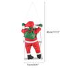 Christmas Holiday Decor Ladder Rope Climbing Santa Christmas Tree Ornament Creative Tree Hangings Long Lasting
