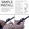 1 Set Fishing Multitool with Rod Mounted Line Cutter Hook Keeper Anti-Tangle Tackle Change Secure Weight Multifunctional Tool Fishing Accessories
