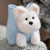Shoulder Bag Plushie Doll Fur Bag Collection Stuffed Running Dog Knapsack  Birthday Gift