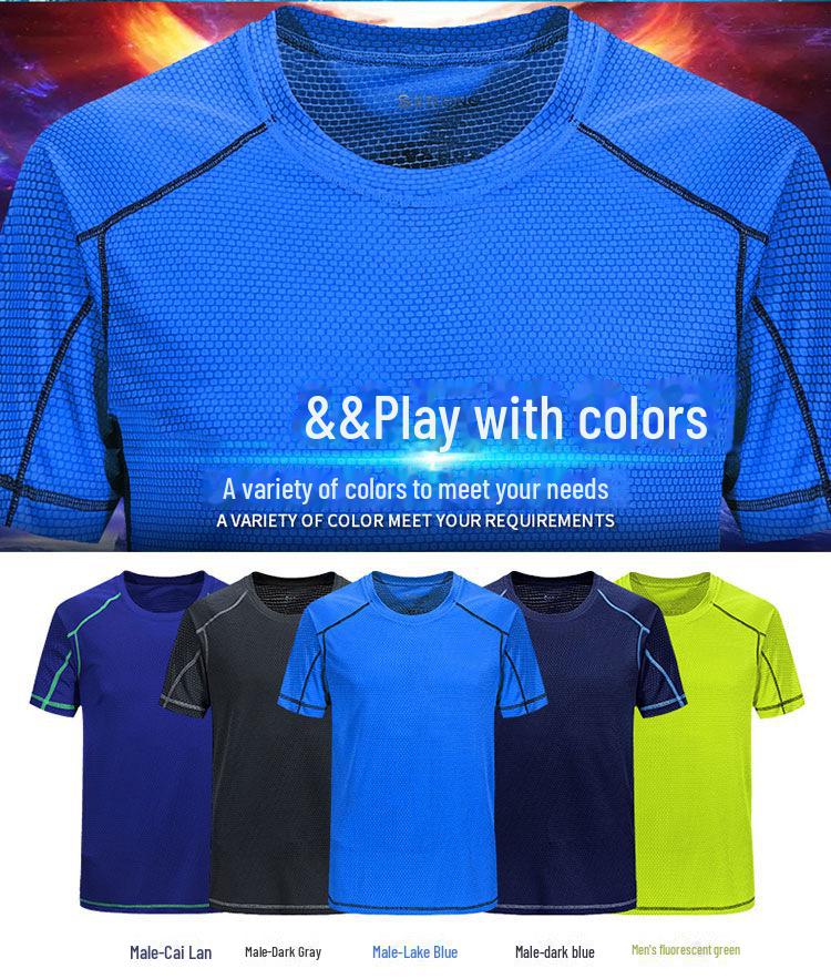 Quick-Dry Shirts: Men's Short-Sleeve, Women's Breathable & Cultural Styles for Summer Running, Fitness & Advertising.