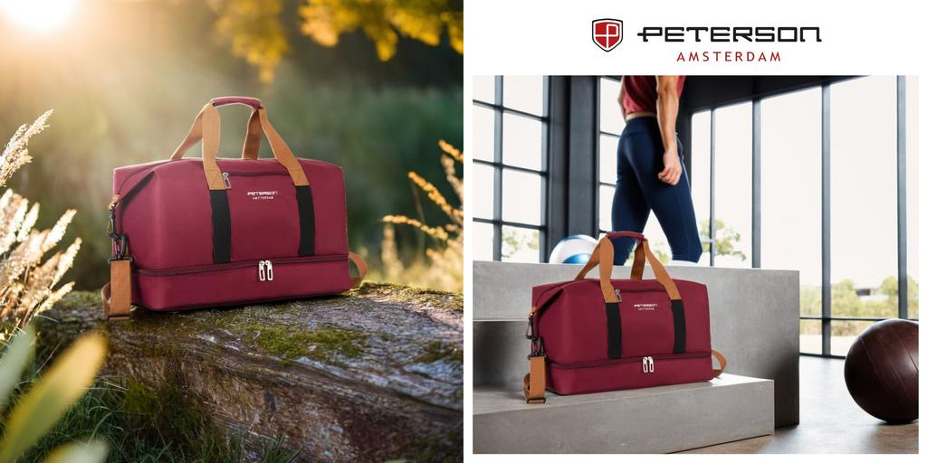 Travel bag PTN 23145-8236 Burgundy