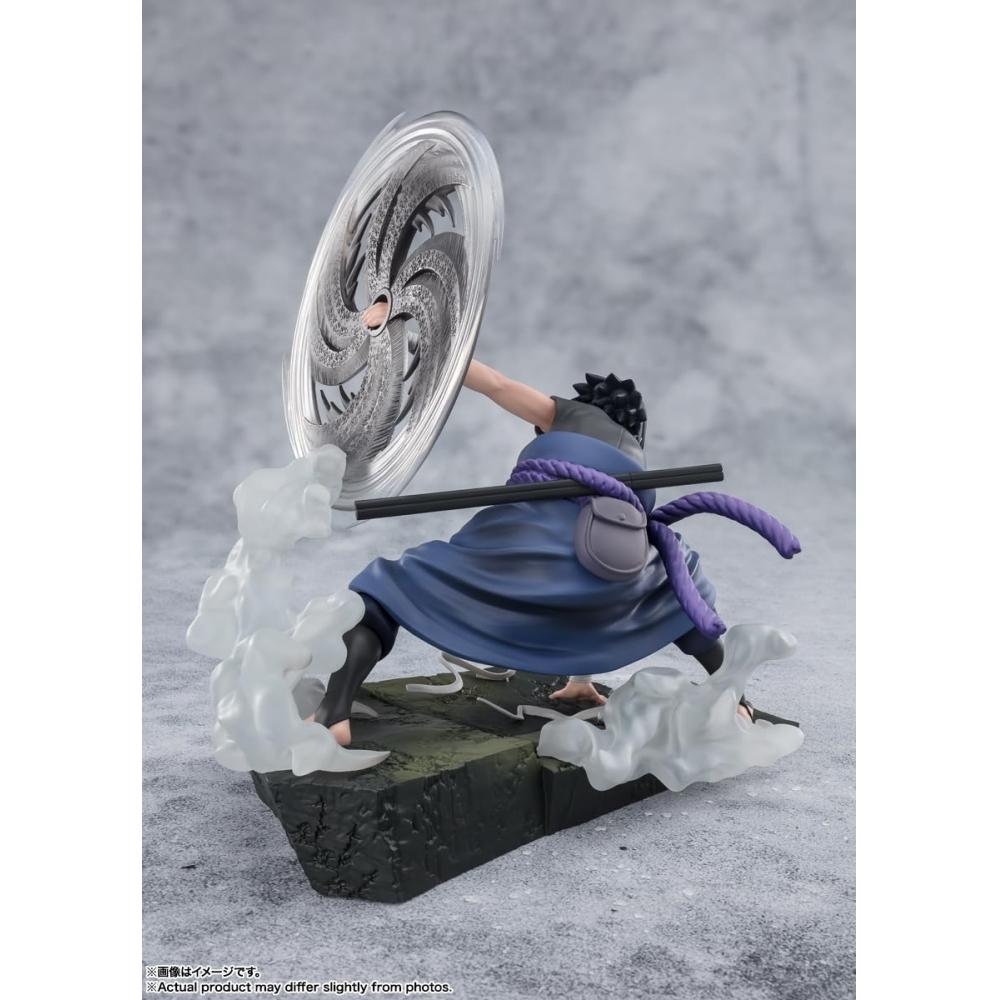 Figuarts ZERO [Super Fierce Battle] NARUTO Shippuden Uchiha Sasuke - Mangekyou Sharingan Light and Darkness - Approx. 200mm ABS&PVC Pre-painted Comple