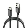 Ladekabel USB-A auf USB-C - NGS - ZYRO-AC SCHWARZ - 1 m - 15W - 480 Mbit/s