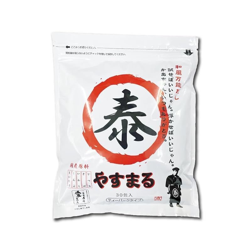 Yasumaru Japanese-style All-Purpose Dashi (Red) 8.8g X 30 Packets