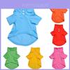 Fashion Adorable Pet Dog Polo Shirt Top For Summer Bright Colors For Dogs And Cats