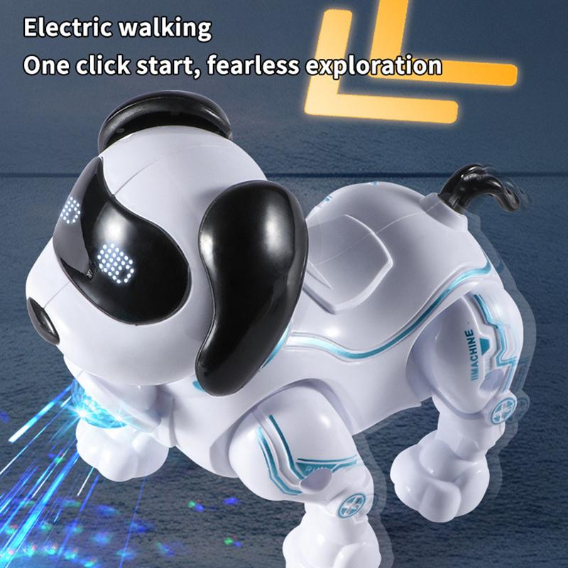 Robot Dog Electronic Stunt Pet Interactive Touch Programmable Smart Walking Dancing Kids Birthday Gift For Kids Boys Girls