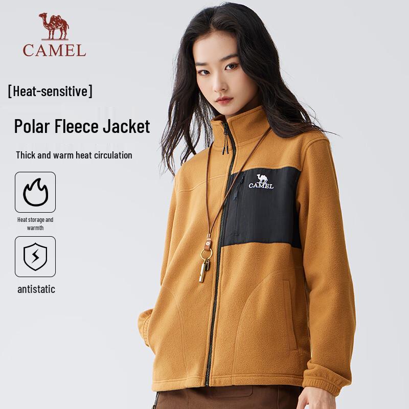 Camel Women's Winter Warm Fleece Jacket