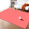 Ethnic Style Carpet Feather Style Bedroom Floor Mat