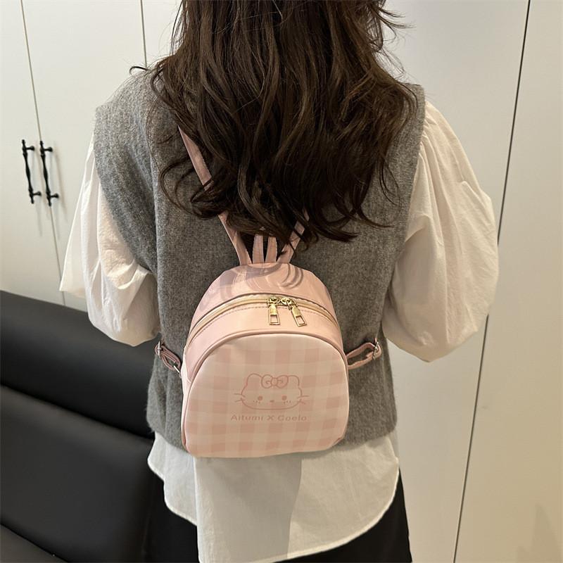 Single Checkered Pattern Shoulder Crossbody Bag Handbag Fashion