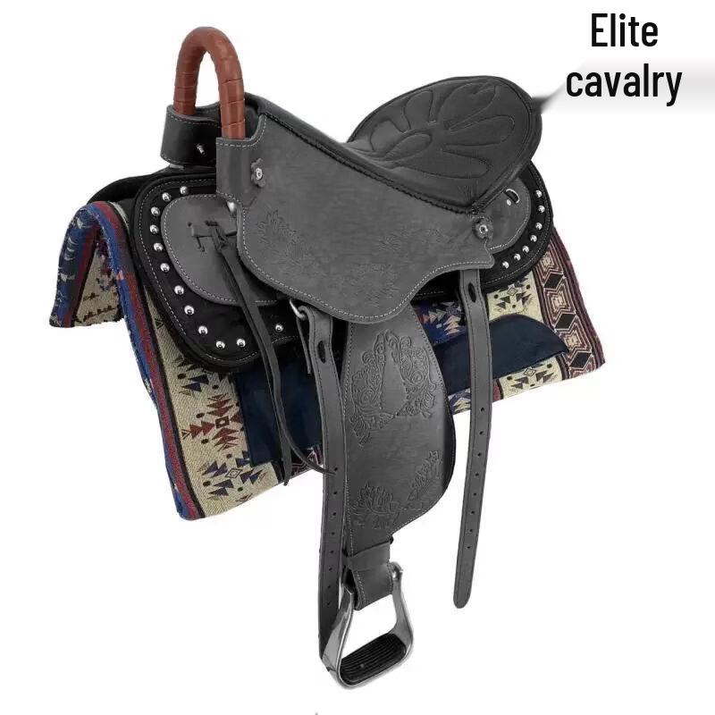 Premium Leather Horse Saddle & Tack Set