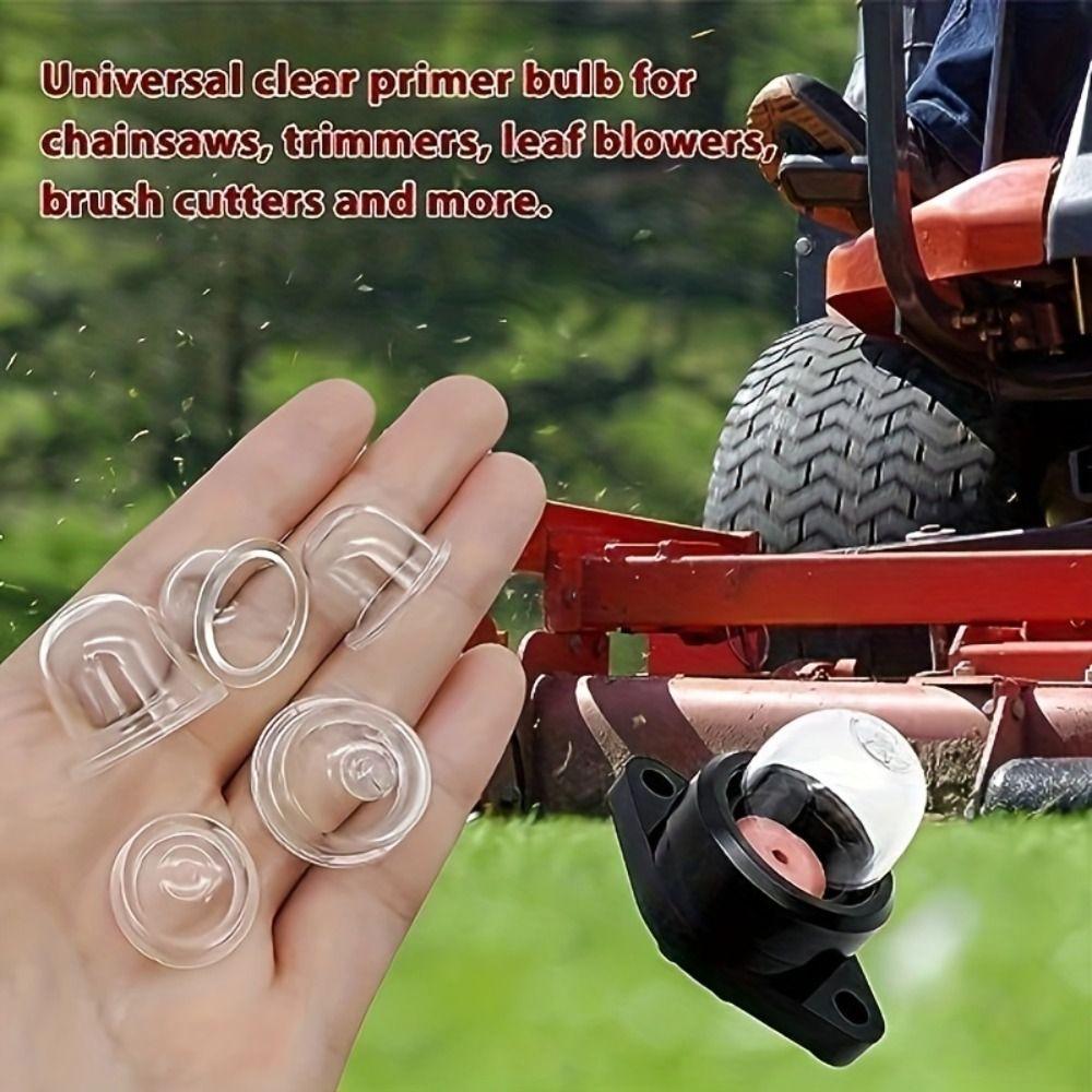 10pcs Small Carburetor Parts Silicone Lawn Mower Parts Carb Primer Bulbs Cap Chainsaws Blower