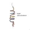 Bird Rope Perch ,Parrot Swing ,Colorful ,Pet Supplies ,Climbing Toy ,Cotton for Canaries