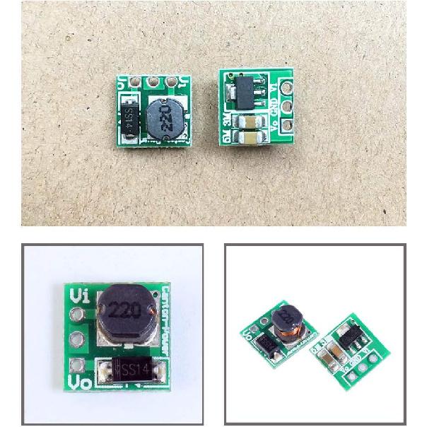 1.5V 1.8V 2.5V 3V 3.3V 3.7V 4.2V to 5V DC-DC Step Up Power Module Voltage Boost Converter Board 0.9-5V to 5V 5PCS