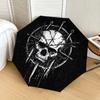 1pc Skull with Crown of Thorns Umbrella with Plastic Handle,Suitable for All Seasons Home Travel Outdoor UmbrellaDD1446