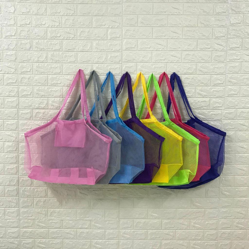 Multi-layer Kids' Toy & Sand Tool Mesh Storage Bag