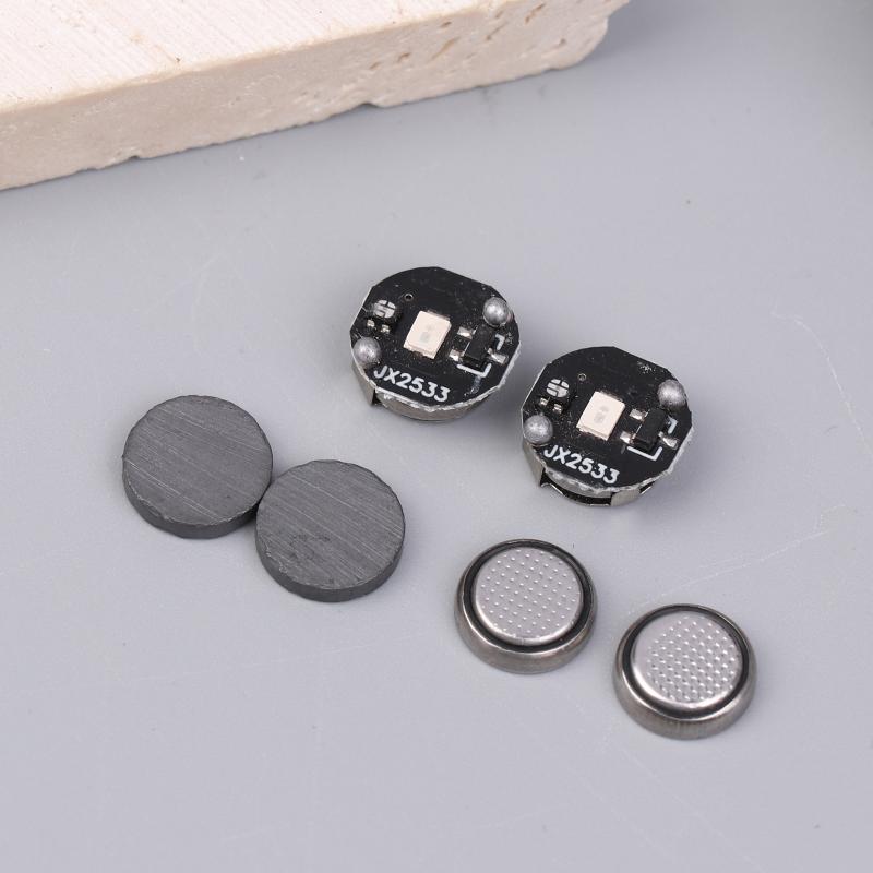 Mini Magnetic Switch LED Lamp for Dollhouse Lighting Tiny Model Toy Eyes Accessories Compact Design for DIY Craft Scenes