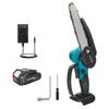 6inch Electric Chain Saw Cordless Chainsaw Portable Tree Branch Logging Cutter Woodworking Garden Tool For Makita 18V Battery