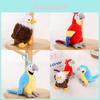 Parrot Soft Plush Doll Keyring With Pp Cotton Filling For Birthday Gift And Accessories