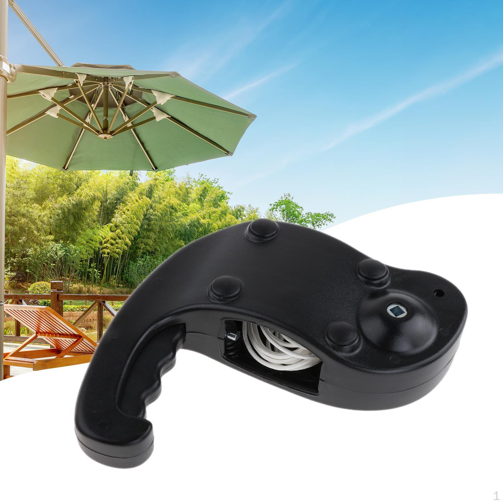 

Patio Umbrella Accessory Parasol Attachment Easy Installation Sturdy Spare Parts чорний