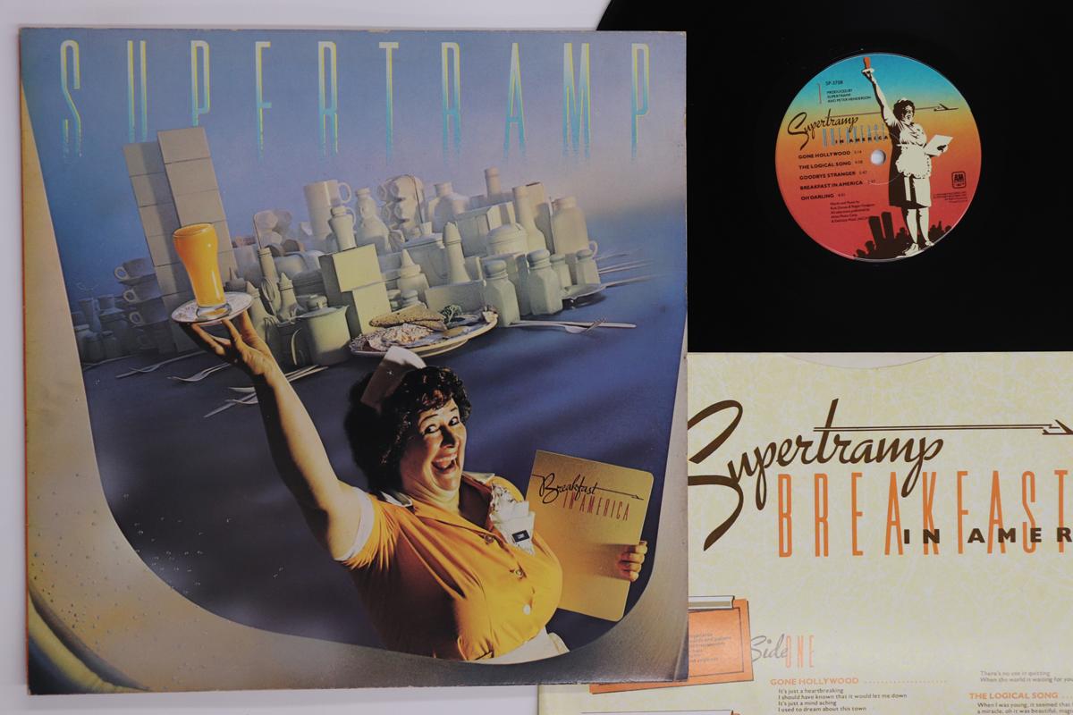 Виниловая пластинка SUPERTRAMP Breakfast In America SP3708 AM 1979 США Рок Б/у